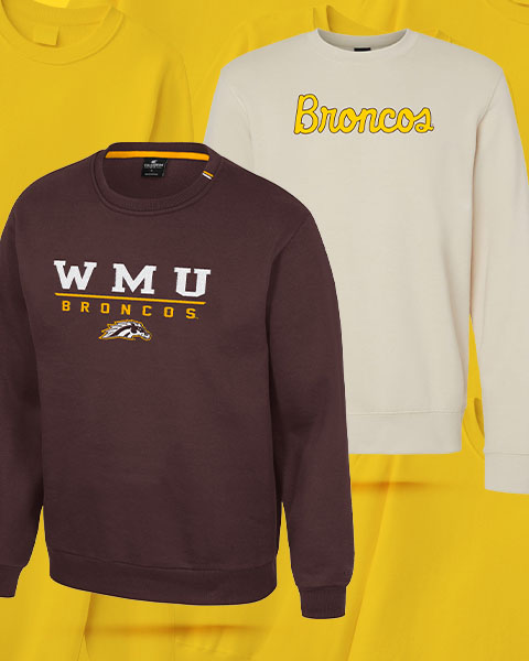 Shop Western Michigan Crewnecks