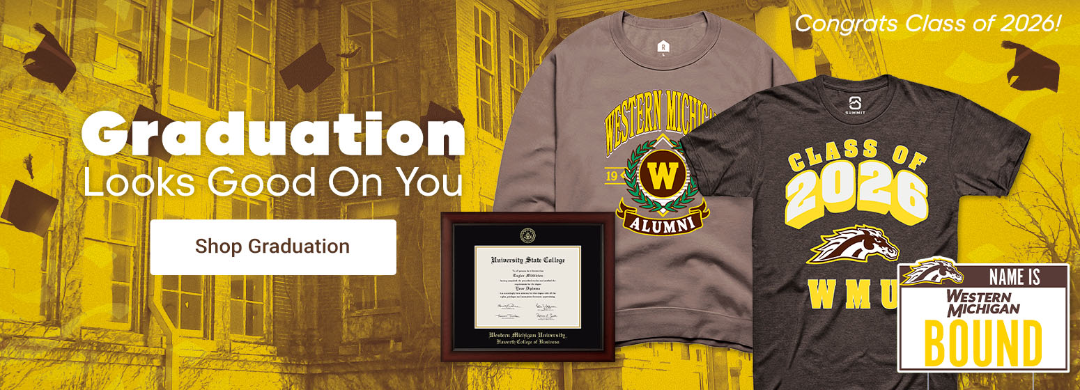 Graduation Looks Good On You | Shop Western Michigan Graduation